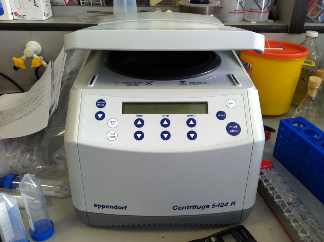 Centrifugation Of RNA And Protein Samples At 4 Degree Celsius